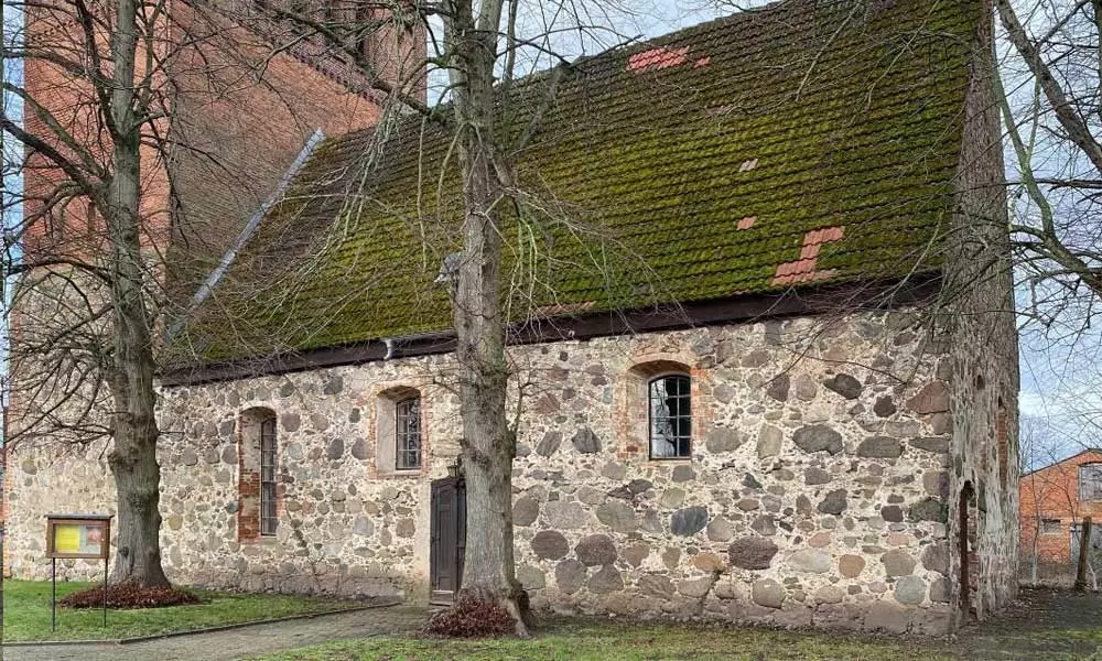 Südfassade vor der Sanierung