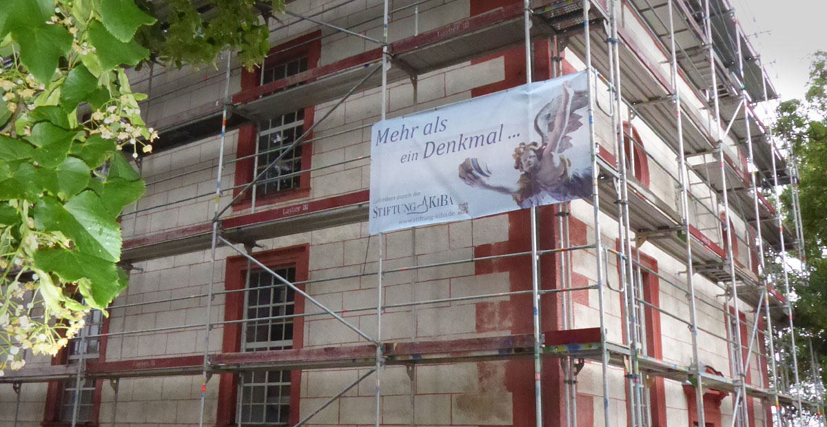 Die KiBa fördert die Sanierungs der Michaelskirche Fechheim