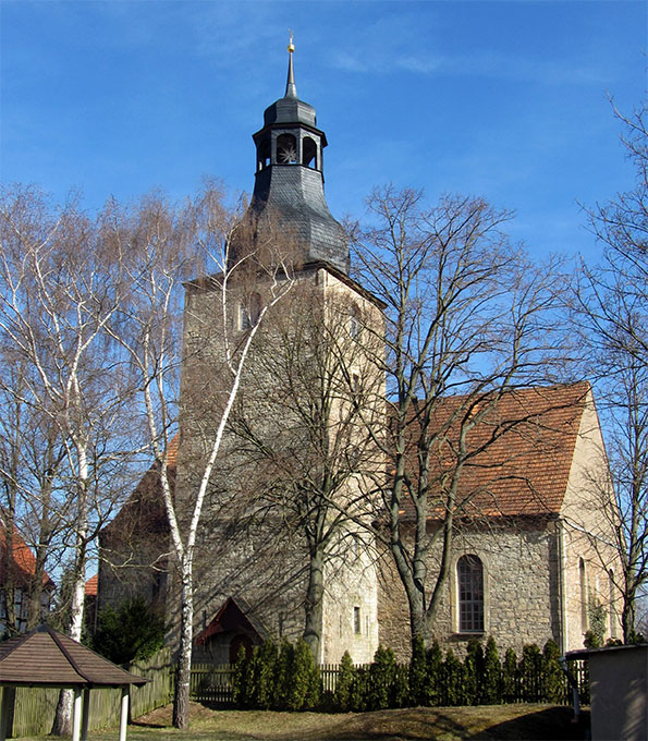 St. Nikolai Niedergebra (Thüringen), 2021 von uns gefördert