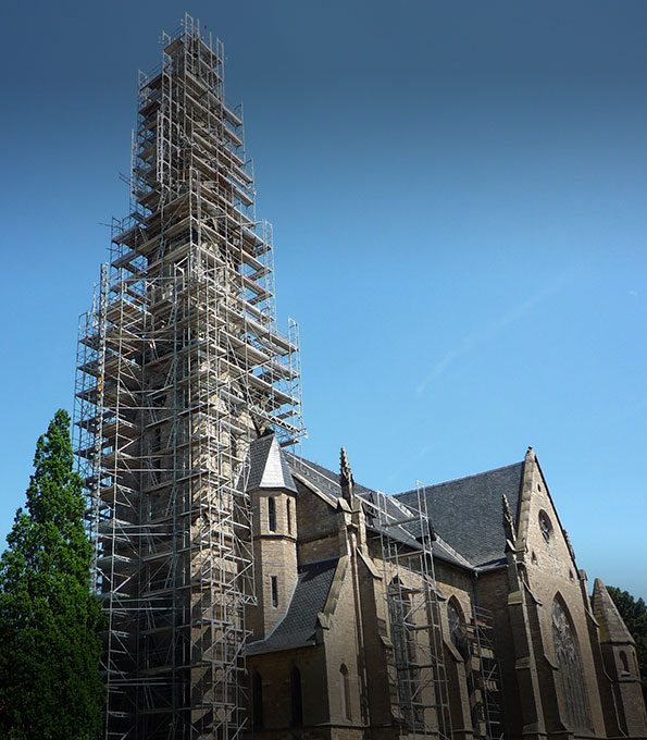 St. Trinitatis zu Roßla (Sachsen-Anhalt), zuletzt 2020 von der KiBa gefördert