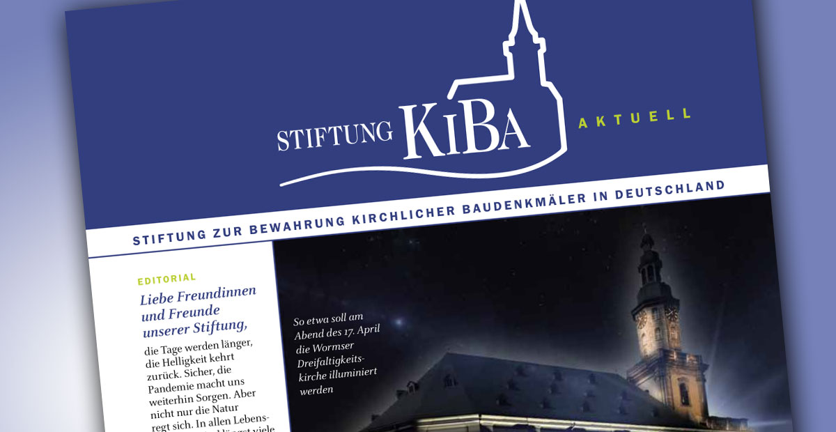 Stiftungsrundbrief KiBa aktuell 1/2021