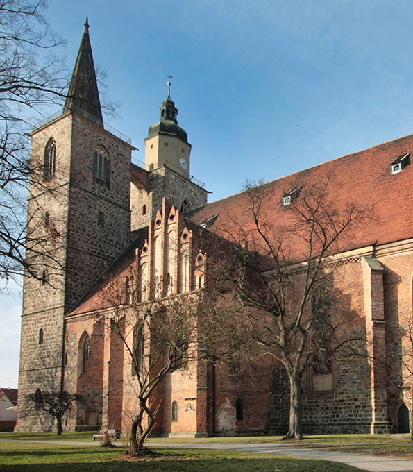 St. Nikolai Jüterbog im brandenburgischen Kreis Teltow-Fläming