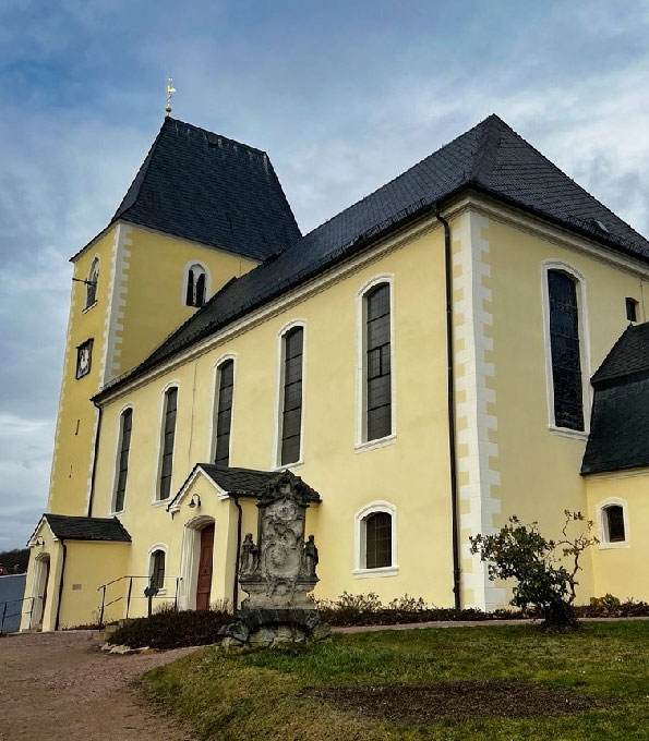 Dorfkirche Marbach (Striegistal) in Mittelsachsen