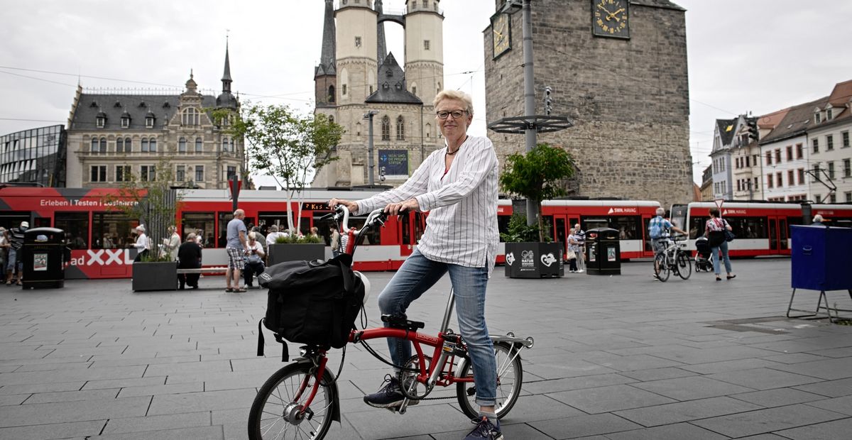 Dorothea Heintze „on tour“ zur Marktkirche in Halle (Sachsen-Anhalt)