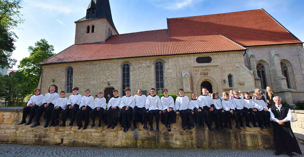 Auch in St. Marien Bleicherode hat der Bremer Knabenchor ein Benefizkonzert gegeben