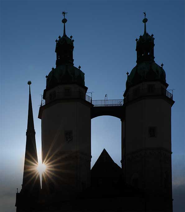 Marktkirche unser Lieben Frauen zu Halle an der Saale (Sachsen-Anhalt)