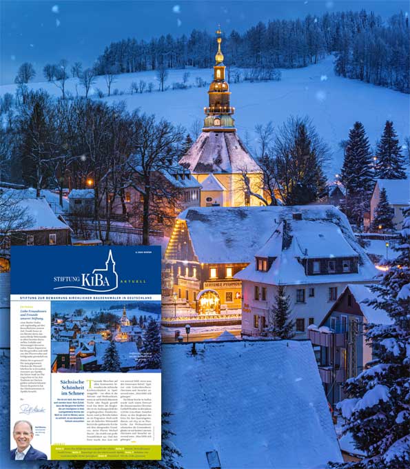 Bergkirche Seiffen (Sachsen) auf dem Titel von 