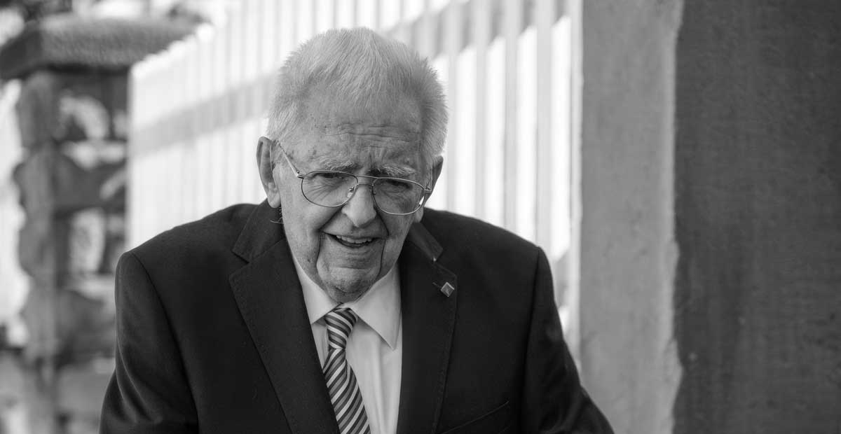 Dr. Martin K. Weisbrod bei seinem 90. Geburtstag