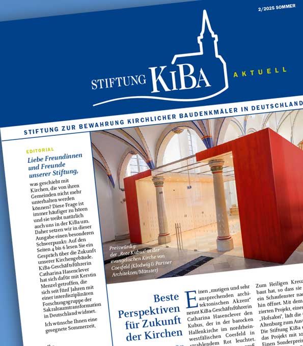 Stiftungsrundbrief „KiBa Aktuell 02/2025“ erschienen Stiftungsrundbrief „KiBa Aktuell 02/2025“ erschienen