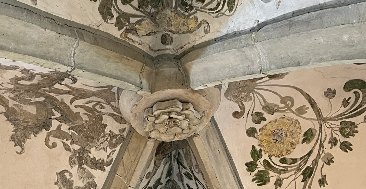 Mittelalterliche Deckenmalereien in der Apostelkirche Münster (Nordrhein-Westfalen)