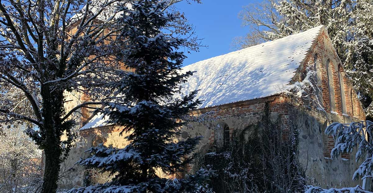 Dorfkirche Groß Pankow-Tacken (Brandenburg) - 2026 von der KiBa gefördert
