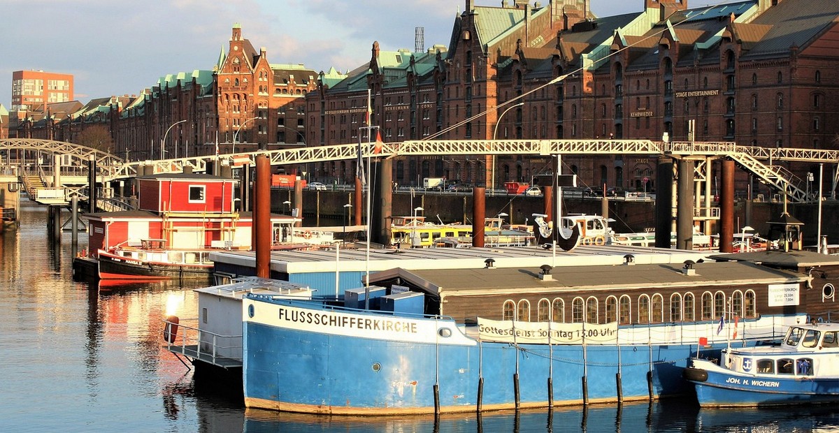 Binnenschifferseelsorge in der Hamburger Speicherstadt