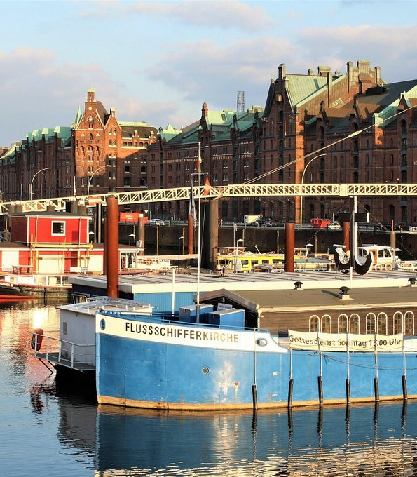 Binnenschifferseelsorge in der Hamburger Speicherstadt